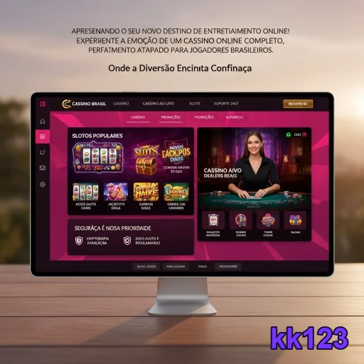 Ilustração de Descubra como se cadastrar na kk123 com segurança