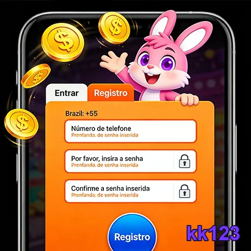 Ilustração de Explore os Recompensas VIP no kk123 com Slots e Blackjack