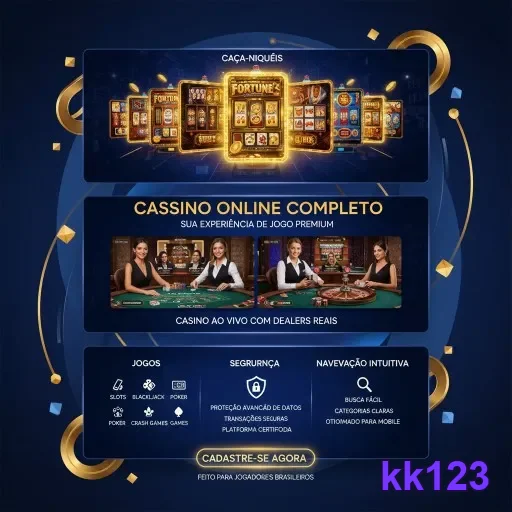 Ilustração de Descubra a Diversão dos Jogos de Slots no kk123